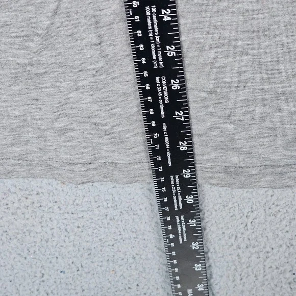 Baseballism Red White Blue Americana Tee Shirt Mens L Gray 3/4 Sleeve Pullover - Picture 5 of 8